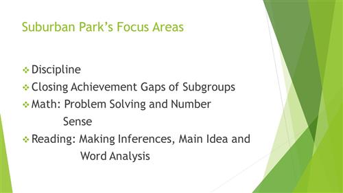 Focus Area 1 